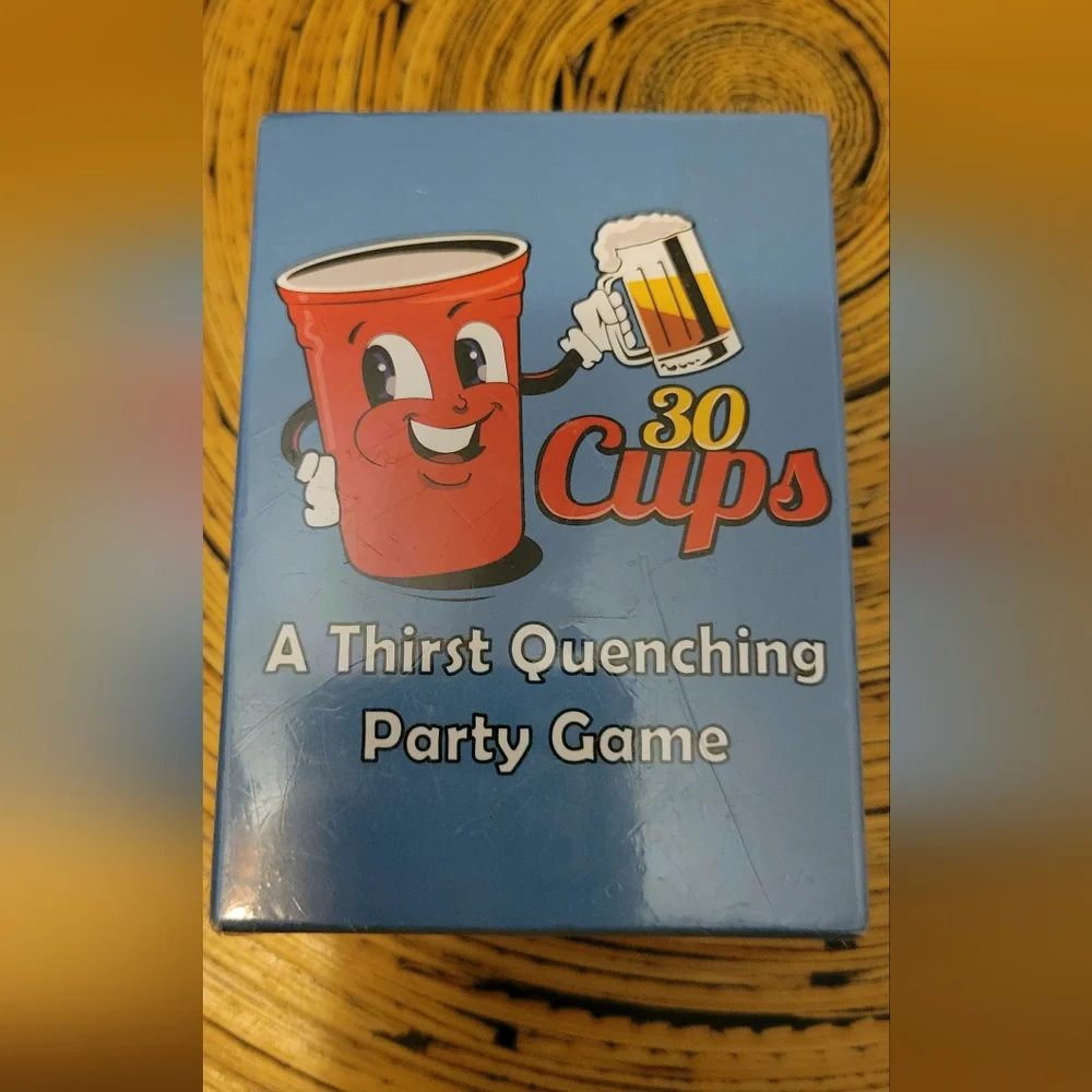 * 30 cups drinking party game new and sealed